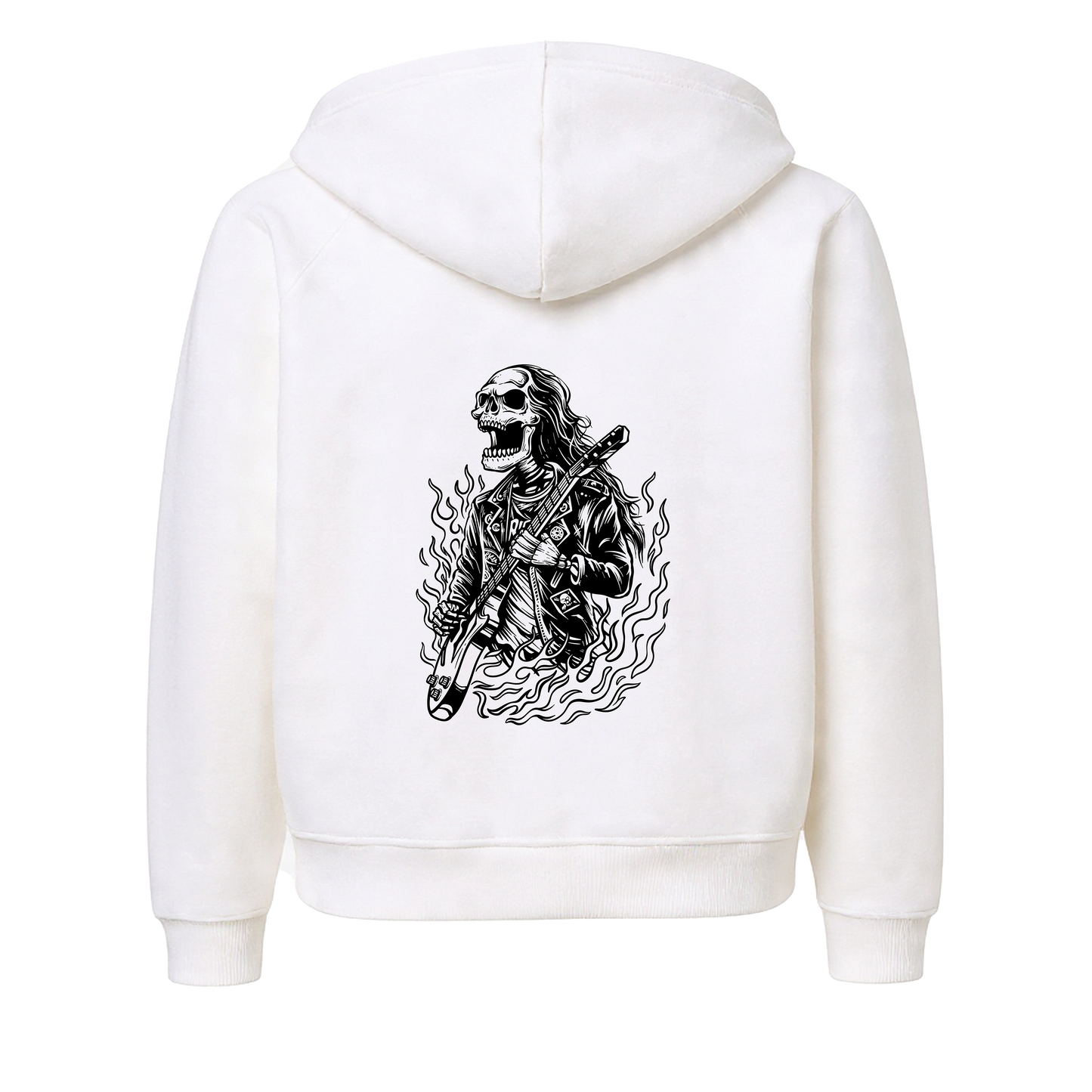 Hoodie - Guitar Skull