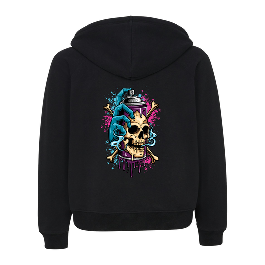 Hoodie - Skull Spray